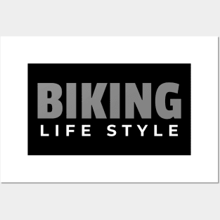 Biking Life Style, Cyclist Posters and Art